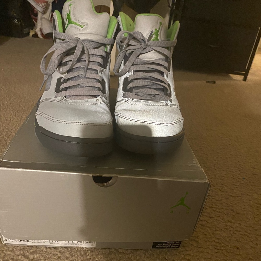 Jordan Green Bean 5s